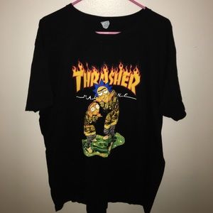 Rick & Morty Thrasher Shirt